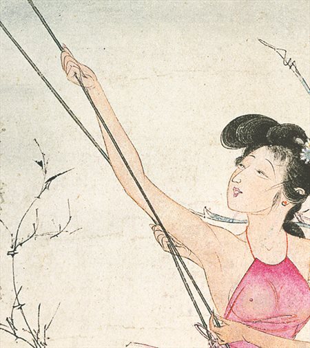 繁昌-胡也佛的仕女画和最知名的金瓶梅秘戏图